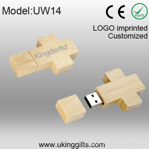 Wooden USB Pen Drive with Bamboo USB Flash Disk